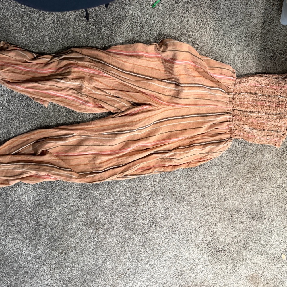 American Eagle Outfitters Multicolor Striped Jumpsuit